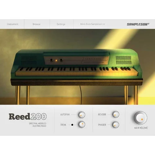 Sampleson Reed200 interface