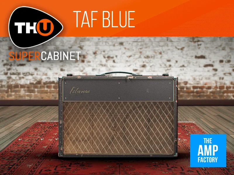 Overloud SuperCabinet Library: TAF Blue interface