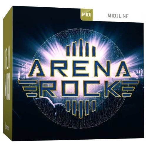 Toontrack Drum MIDI: Arena Rock interface