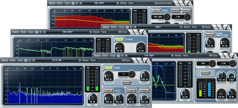 Wave Arts Master Restoration Suite 6 interface