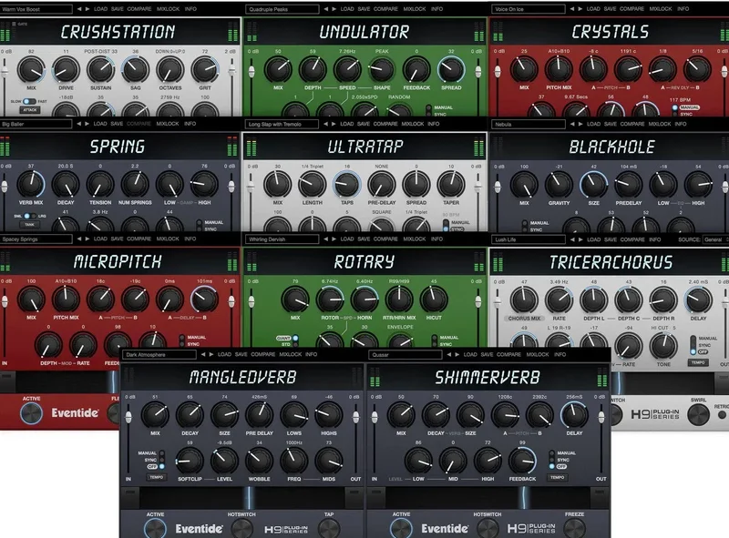 Eventide H9 Plugin Series Bundle interface