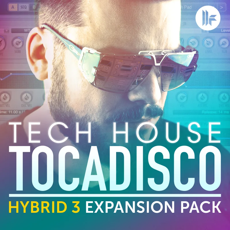 AIR Music Technology Hybrid 3 Expansion: Tocadisco interface