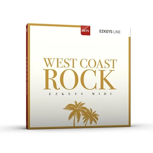 Toontrack EZkeys MIDI West Coast Rock interface
