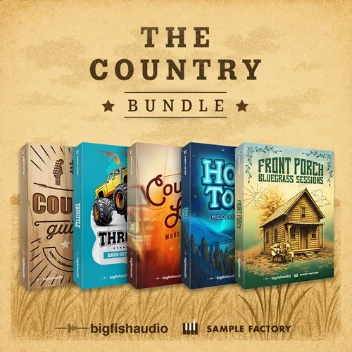 Big Fish Audio The Country Bundle interface