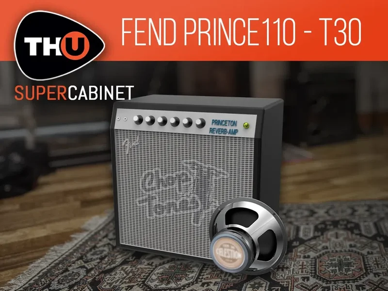 Overloud Fend Prince110 T30 - SuperCabinet IR Library interface