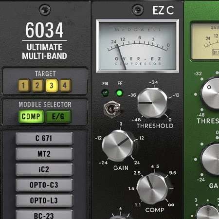 McDSP 6034 Ultimate MB Native v7 interface