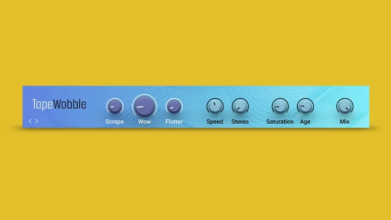 Native Instruments Tape Wobble interface