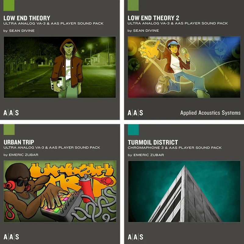 AAS Sound Packs: Beatmaker Bundle interface