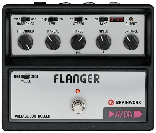 Universal Audio A/DA Flanger interface