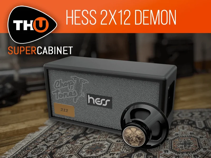 Overloud SuperCabinet Library: Hess 2x12 Demon interface
