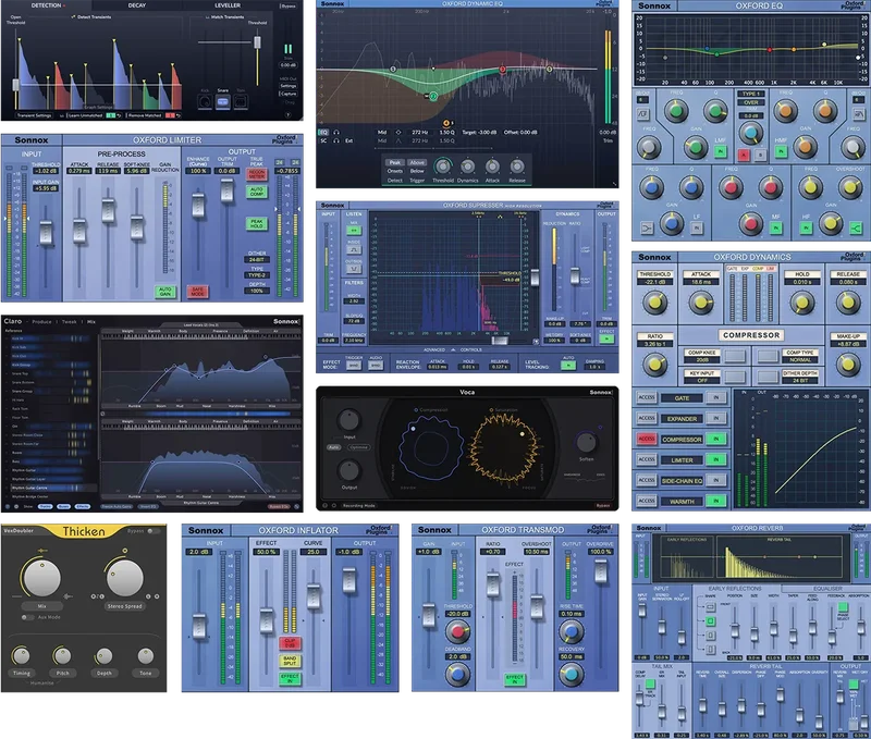 Sonnox Core Collection (Native) interface