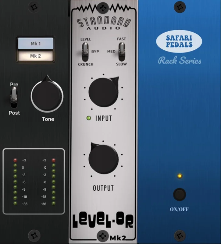 Safari Pedals Standard Audio Level-Or interface
