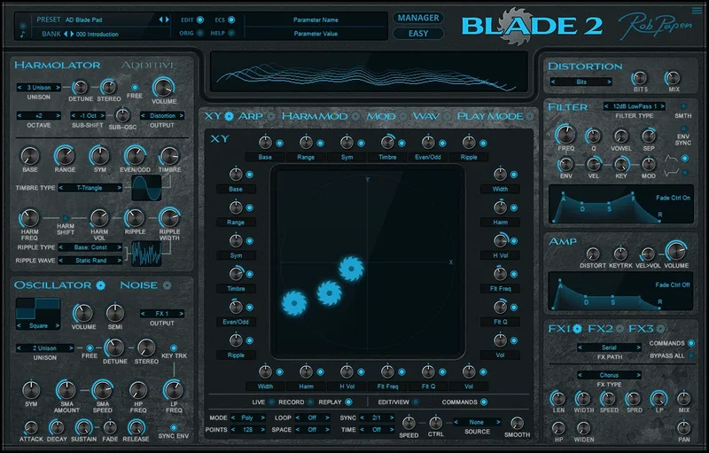 Rob Papen Blade 2 Upgrade from Blade 1 interface