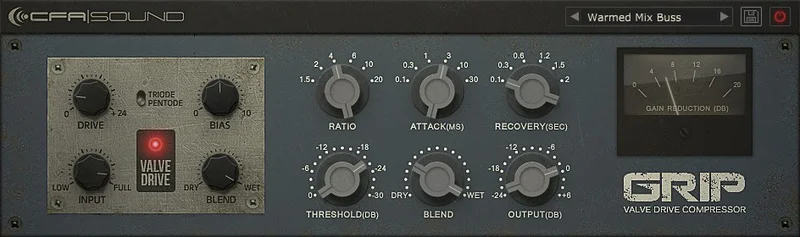 Resonance Sound CFA Sound GRIP Valve Drive Compressor interface
