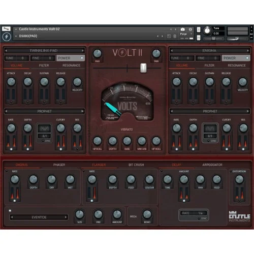 Castle Instruments Volt 2 interface