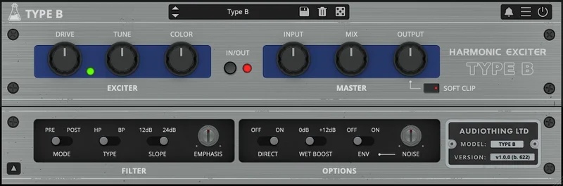 AudioThing Type B interface