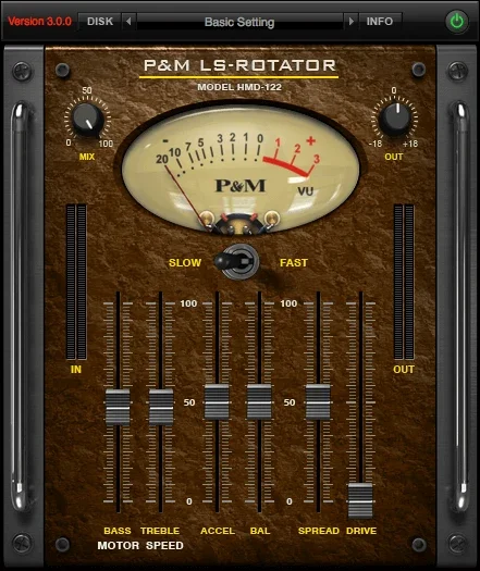 Plug and Mix Ls Rotator interface