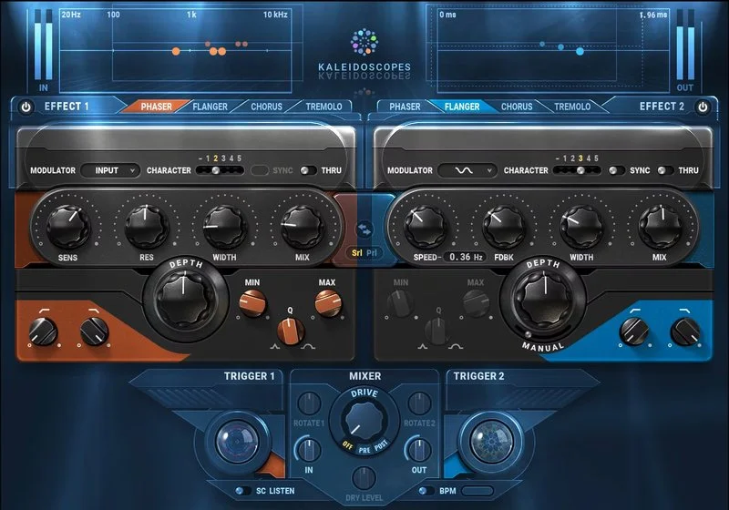 Waves Kaleidoscopes interface
