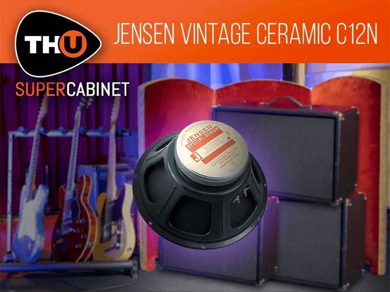 Overloud SuperCabinet Library: Jensen Vintage Ceramic C12N interface