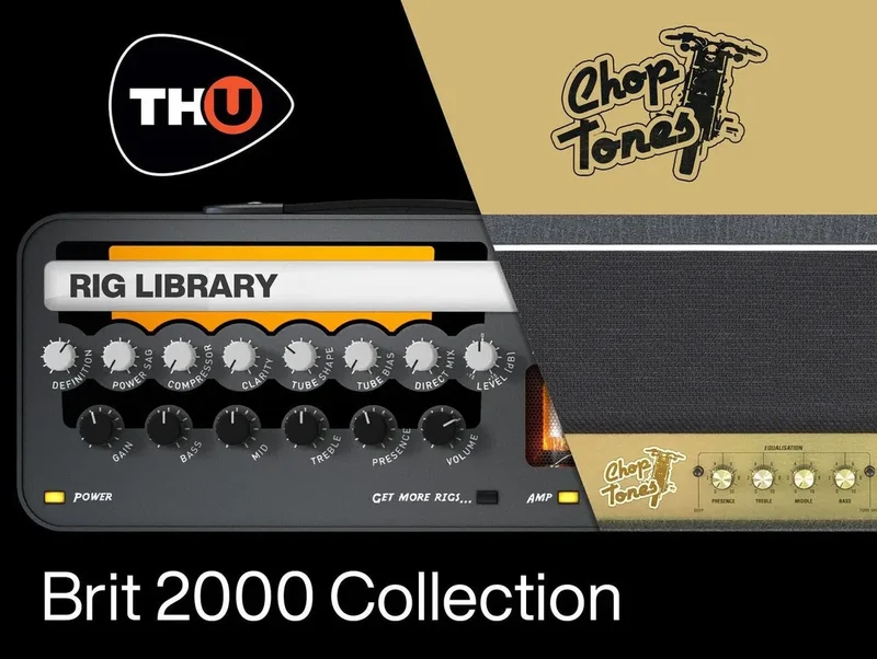 Overloud TH-U Choptones Brit 2000 Collection interface