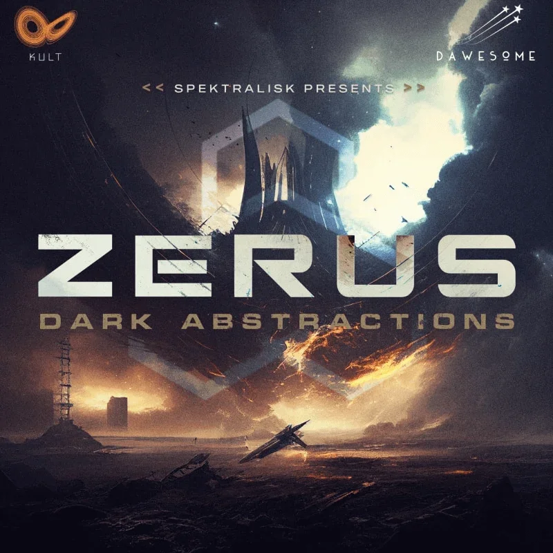 Tracktion KULT Expansion: Zerus Dark Abstractions interface