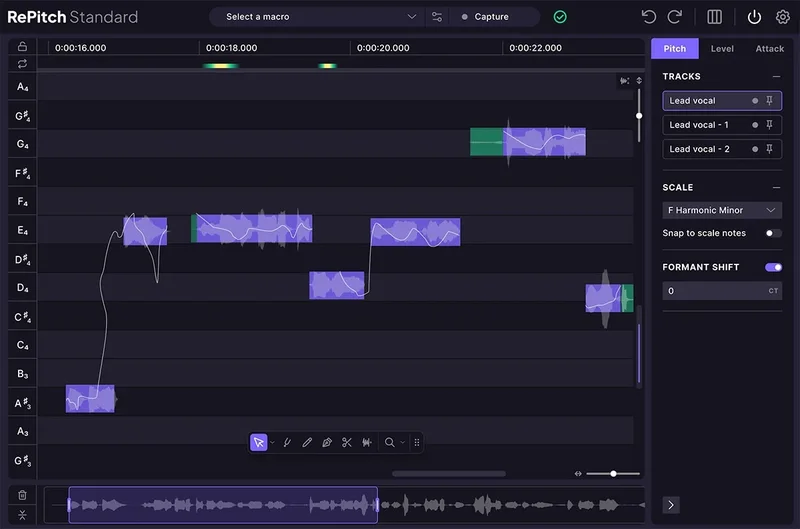 Synchro Arts RePitch 2 Standard - Upgrade from RePitch 1 or RePitch Elements interface