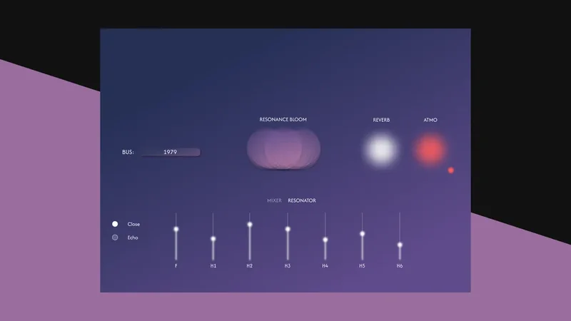 Refraction Piano interface