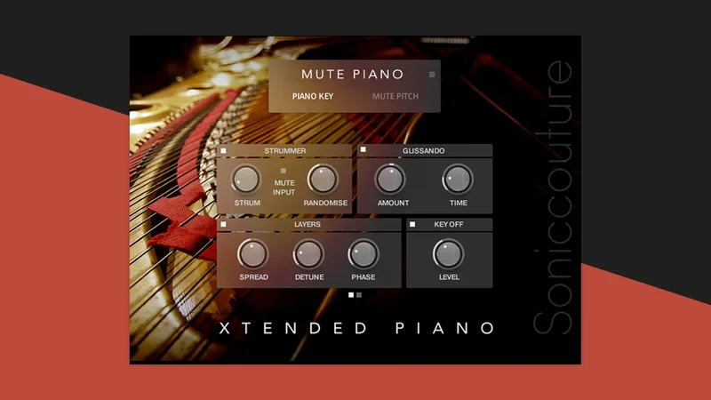 Soniccouture Xtended Piano interface