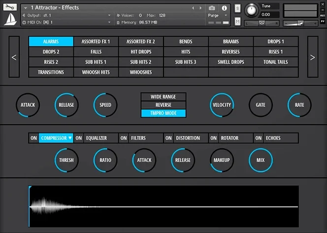 The Last Haven Attractor interface
