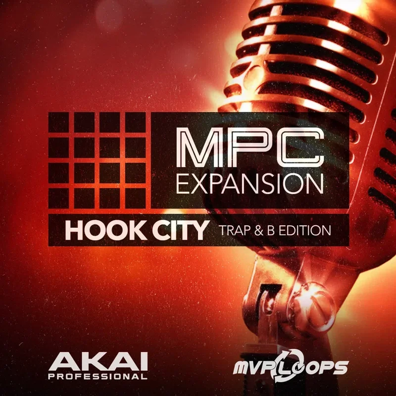 AKAI MPC Expansion: Hook City Trap & B Edition interface