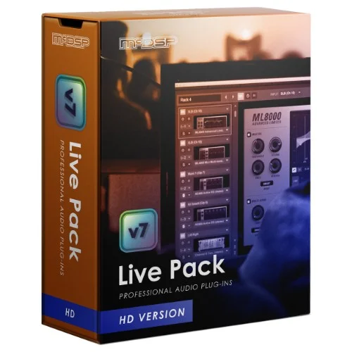 McDSP Live Pack HD v7 interface