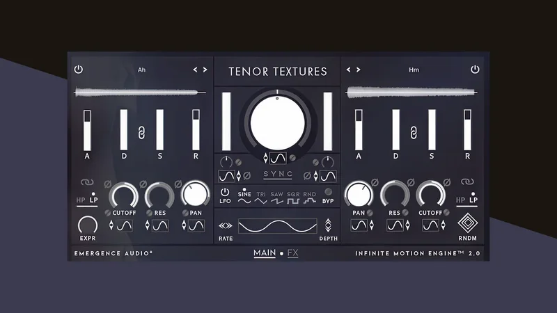 Tenor Textures interface