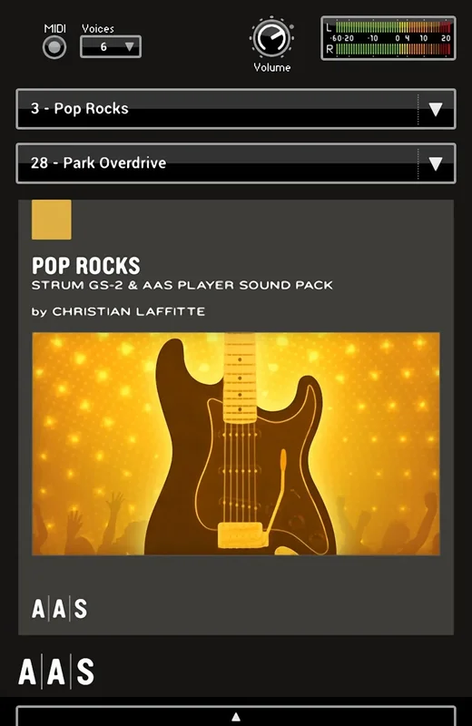 AAS Pop Rocks - Sound Pack for Strum GS-2 interface