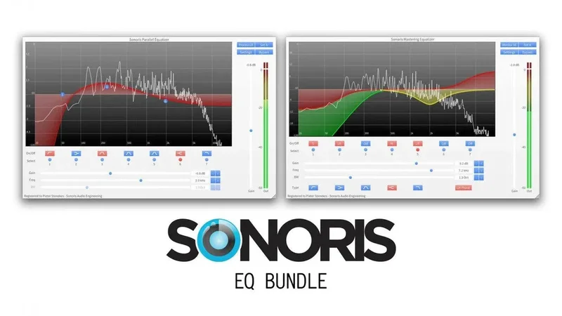 Sonoris EQ Bundle interface