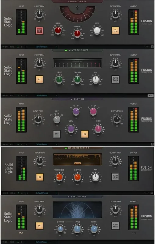 Solid State Logic SSL Fusion Full Bundle interface