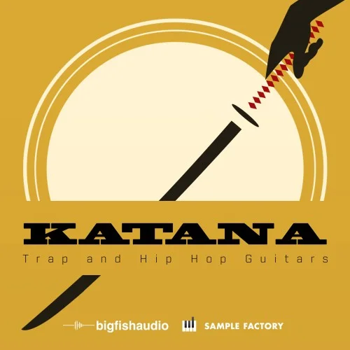Big Fish Audio Katana: Trap and Hip Hop Guitars interface