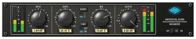 Universal Audio Precision Maximizer interface