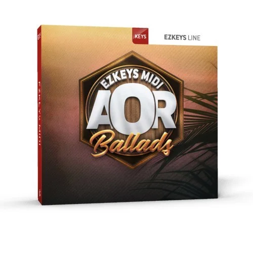 Toontrack EZkeys MIDI AOR Ballads interface