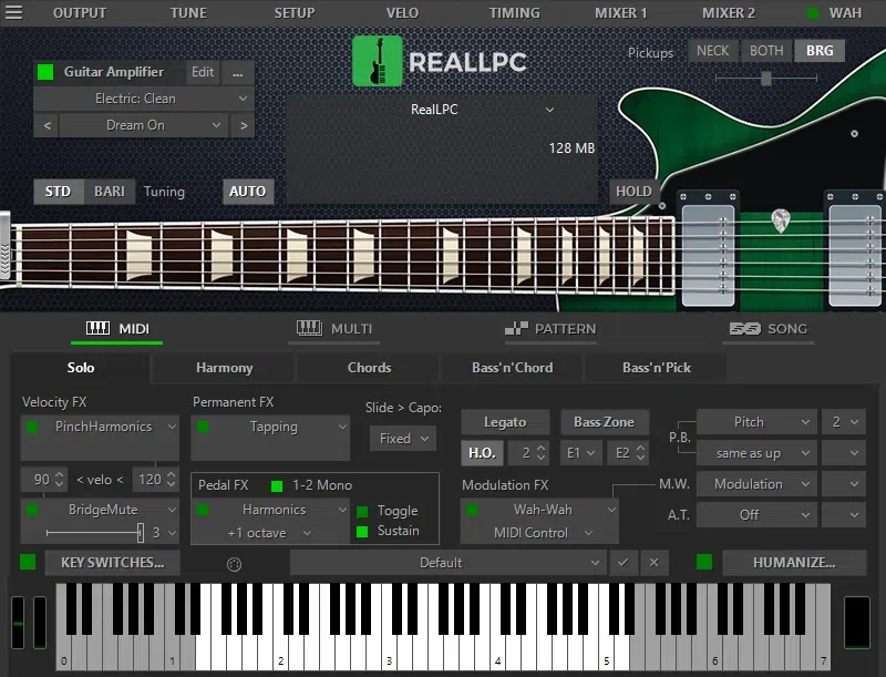 MusicLab RealLPC 6 interface