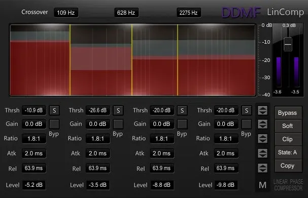DDMF LinComp interface