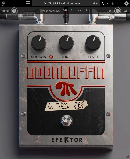 Kuassa Efektor Moon Muffin interface