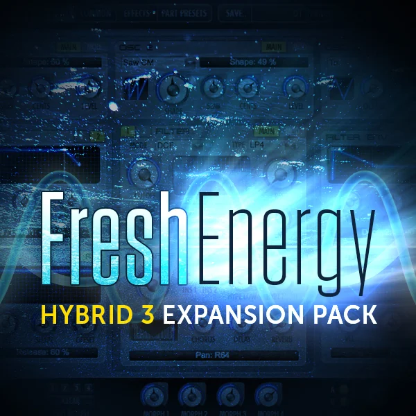 AIR Music Technology Hybrid 3 Expansion: Fresh Energy interface
