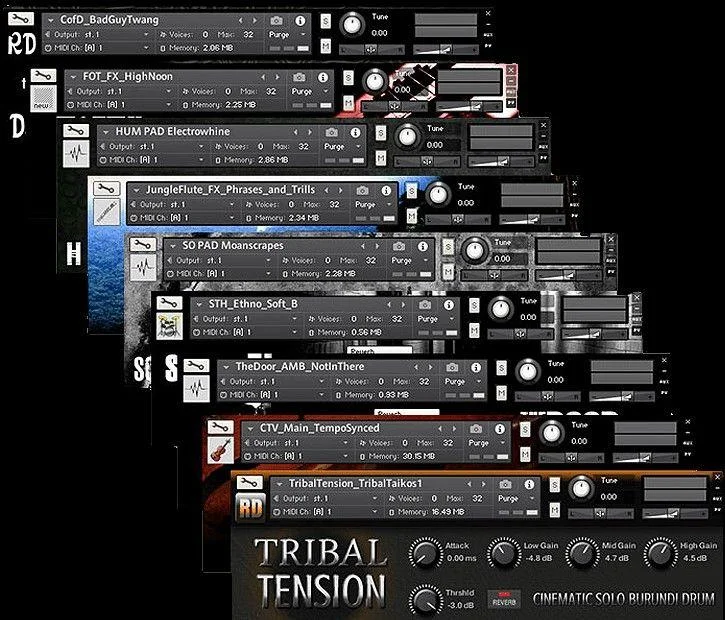 Loot Audio Legacy Bundle interface