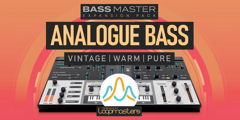 Loopmasters Plugins Bass Master Expansion Pack: Analogue Bass interface