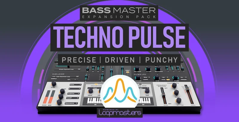 Loopmasters Plugins Bass Master Expansion Pack: Techno Pulse interface