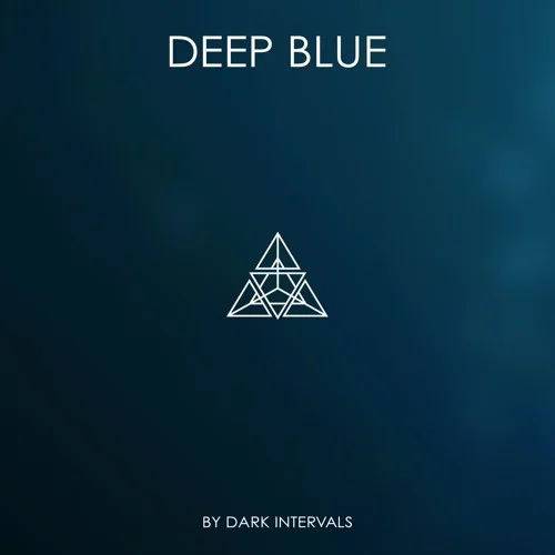 Dark Intervals Deep Blue interface