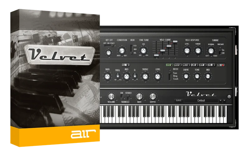 AIR Music Technology Velvet 2 interface