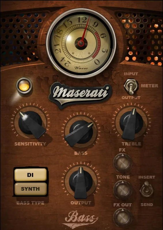 Waves Maserati B72 interface