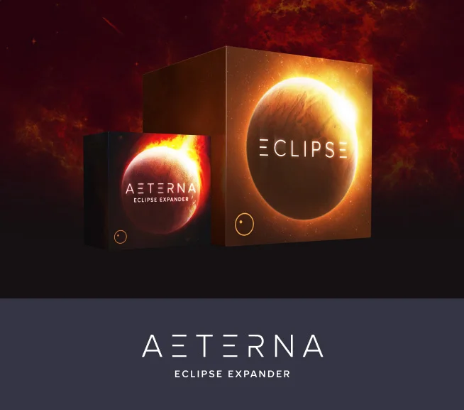 Wide Blue Sound ECLIPSE Expander: AETERNA interface