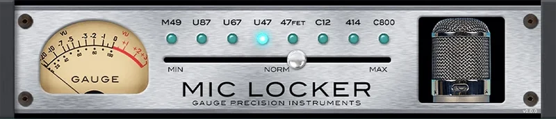 Gauge Microphones Mic Locker interface
